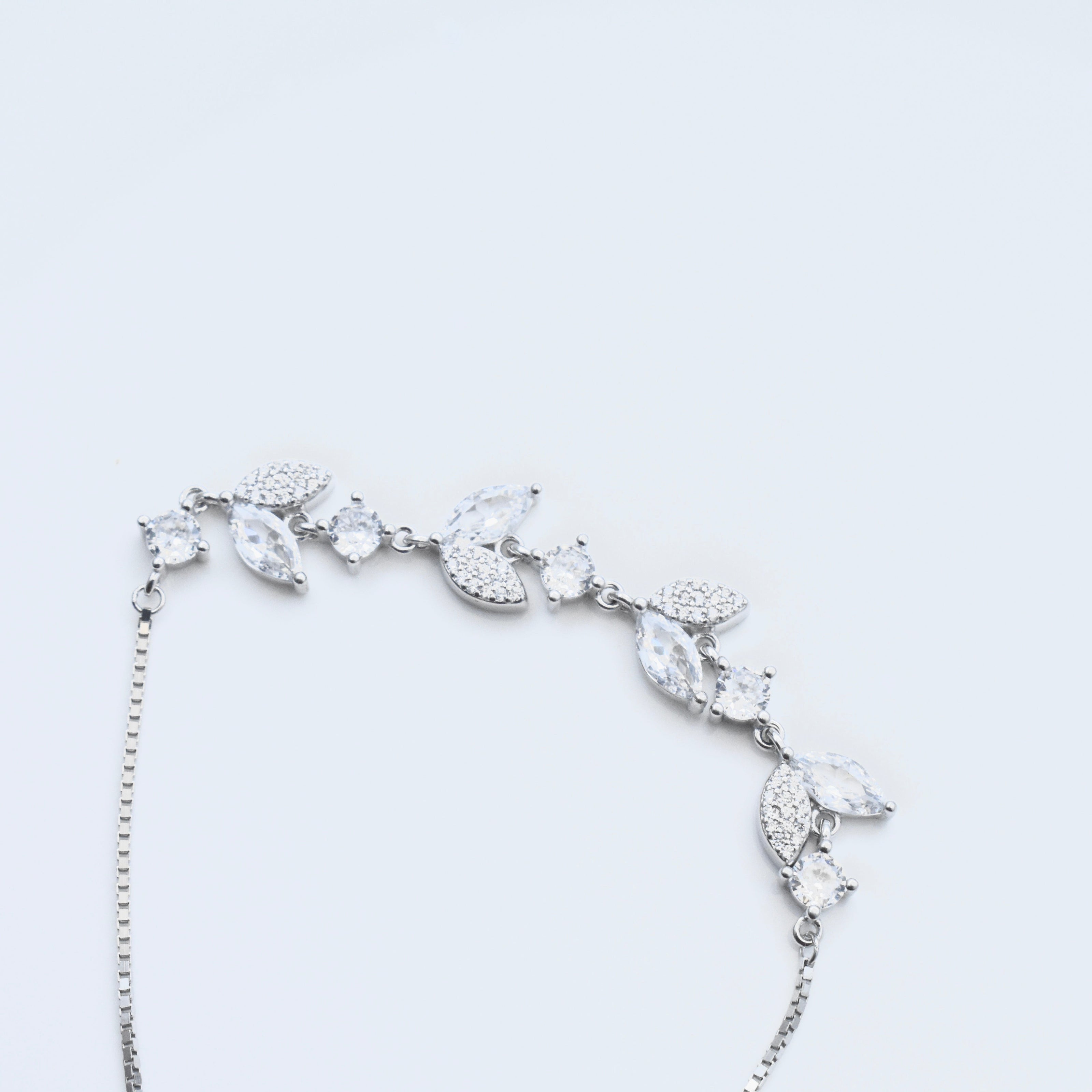 Leaf Garden Silver Bracelet
