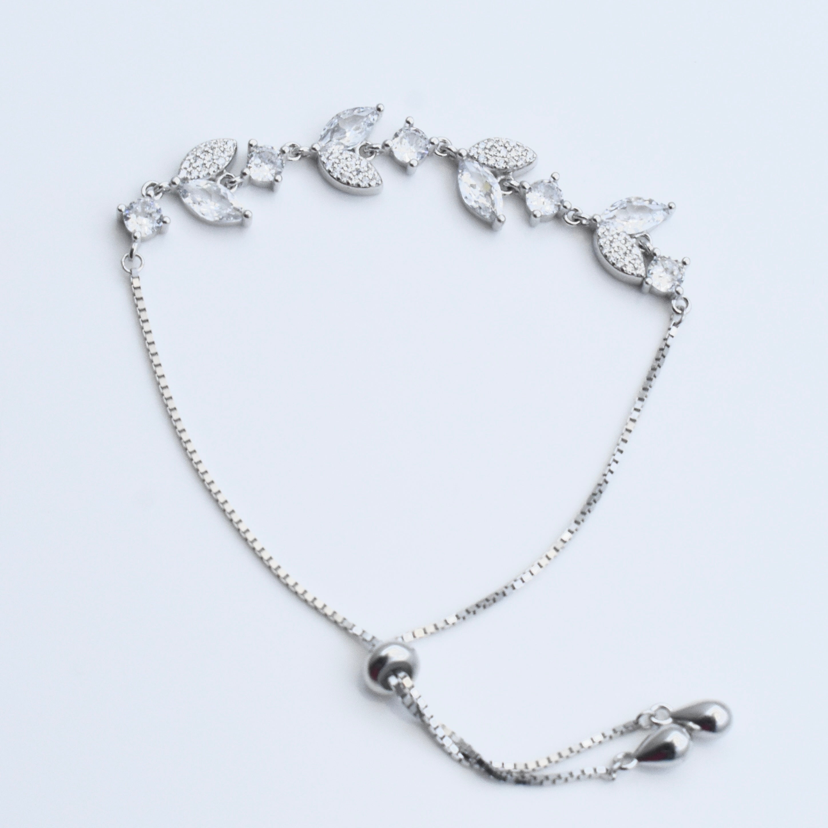 Leaf Garden Silver Bracelet