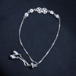 Floral Trio Silver Bracelet