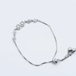 Floral Trio Silver Bracelet