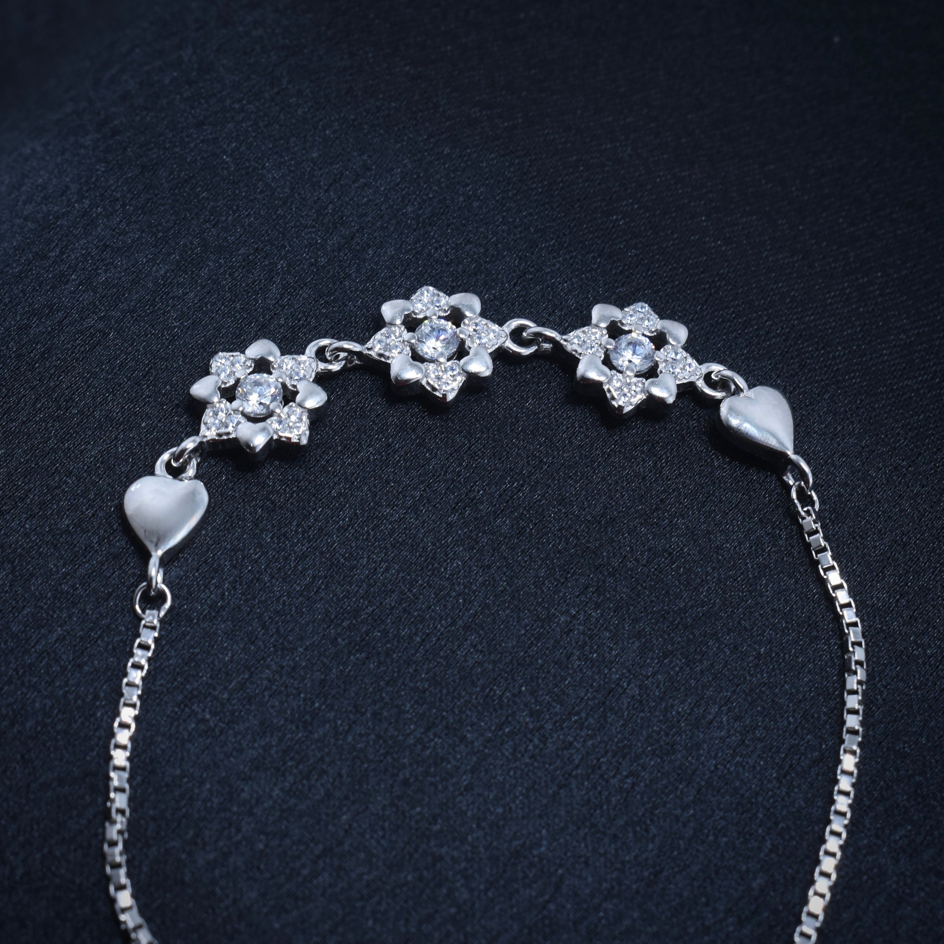 Blossom Silver Bracelet