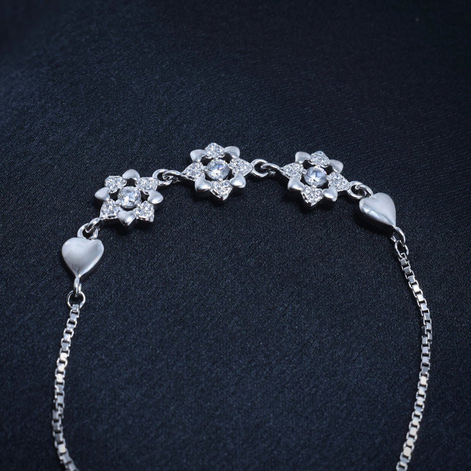 Blossom Silver Bracelet
