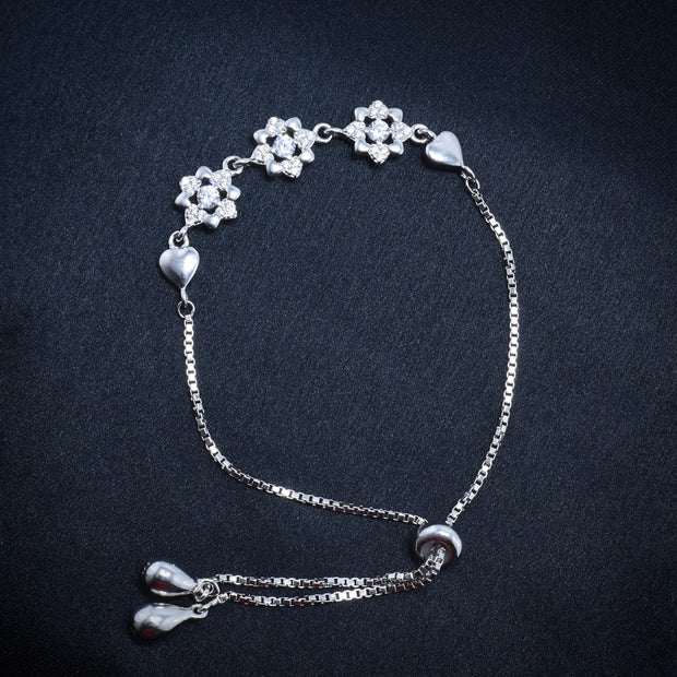 Blossom Silver Bracelet