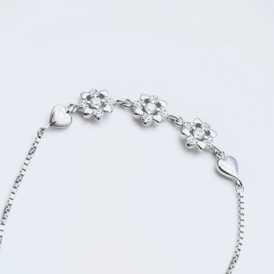 Blossom Silver Bracelet