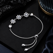 Blossom Heart Bolo Bracelet