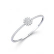 Floral Cluster Kada Bracelet