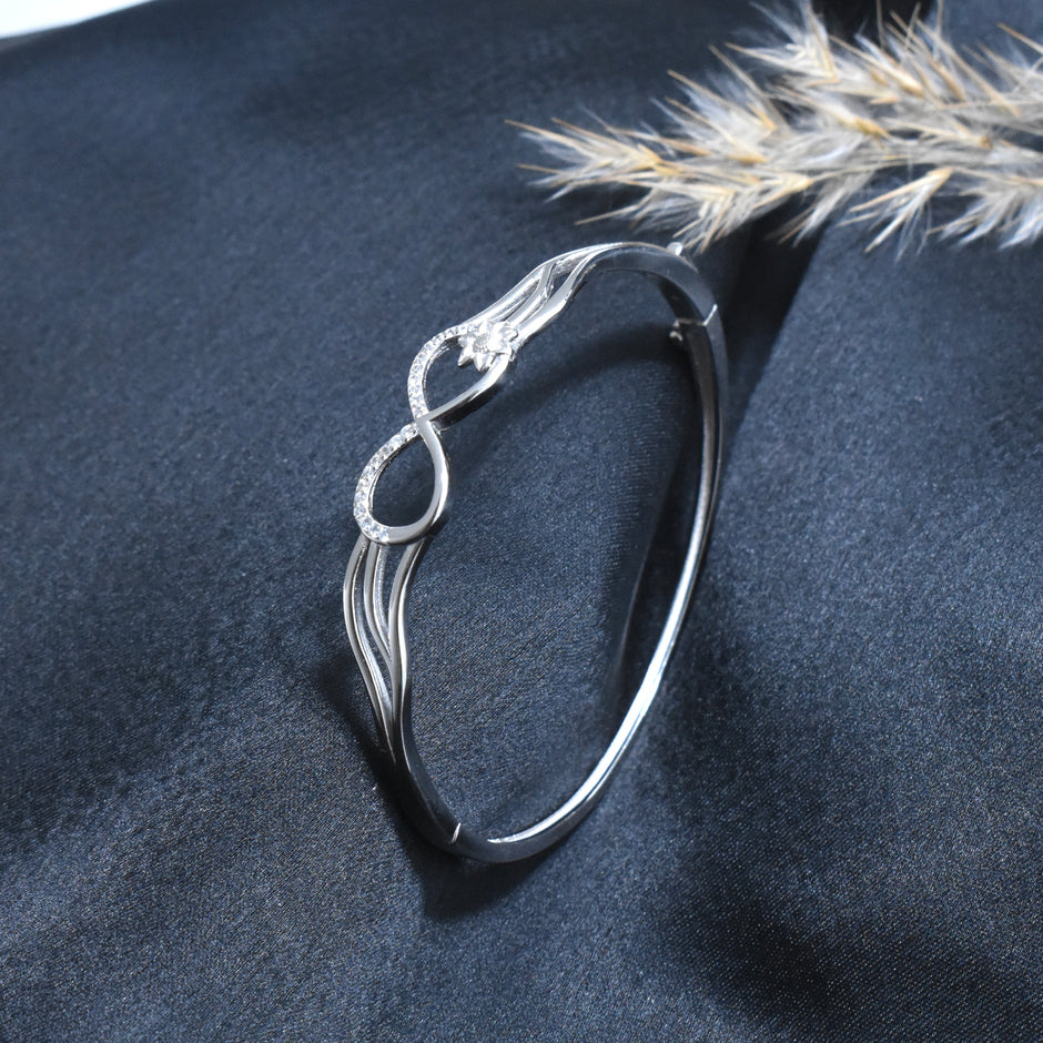 Infinity Blossom Kada Bracelet