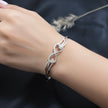 Infinity Blossom Kada Bracelet