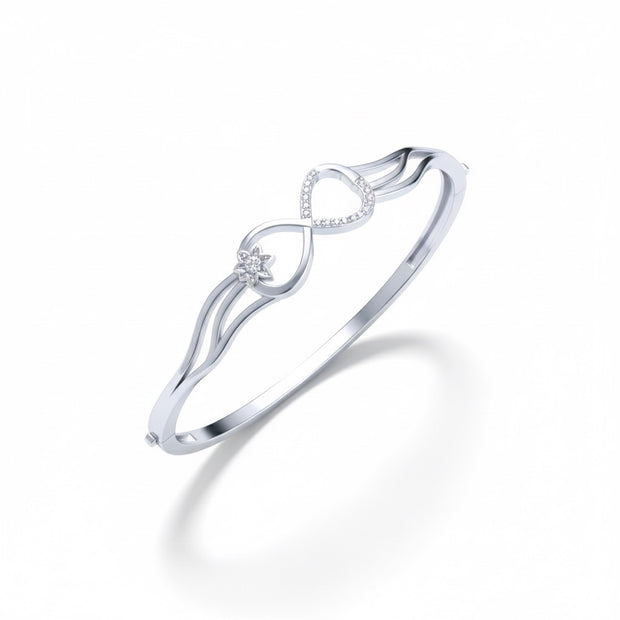 Infinity Blossom Kada Bracelet