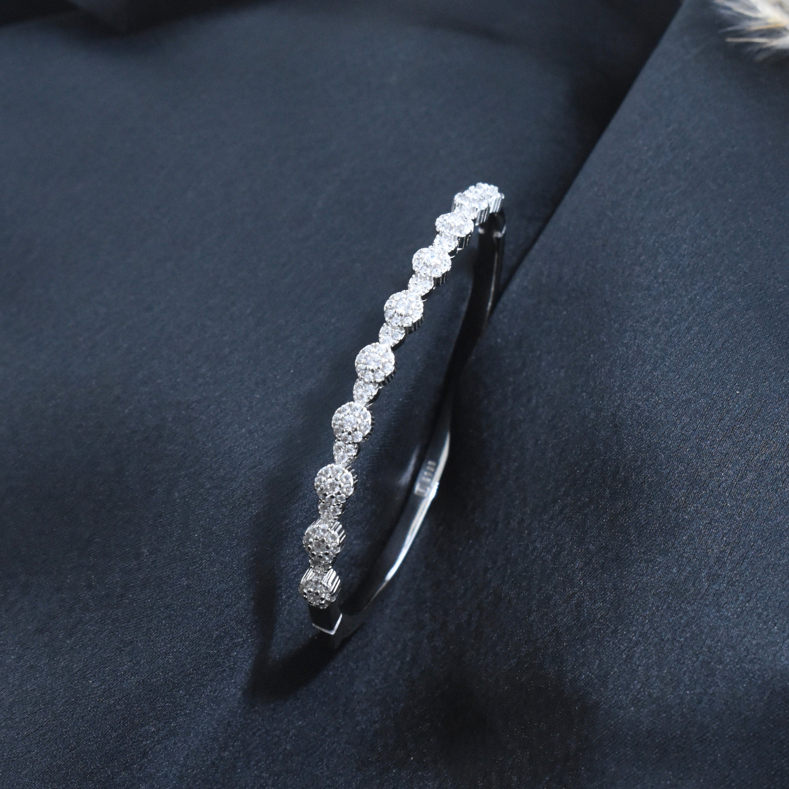 Vintage Round Silver Bracelet