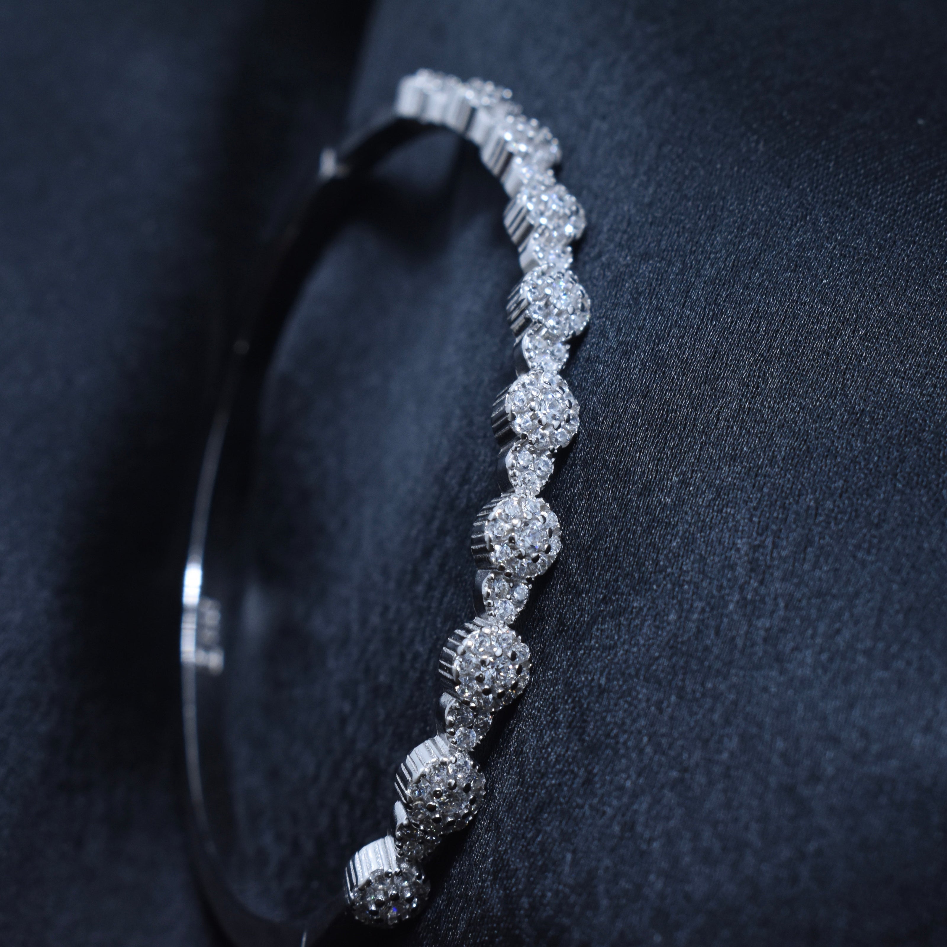 Vintage Round Silver Bracelet