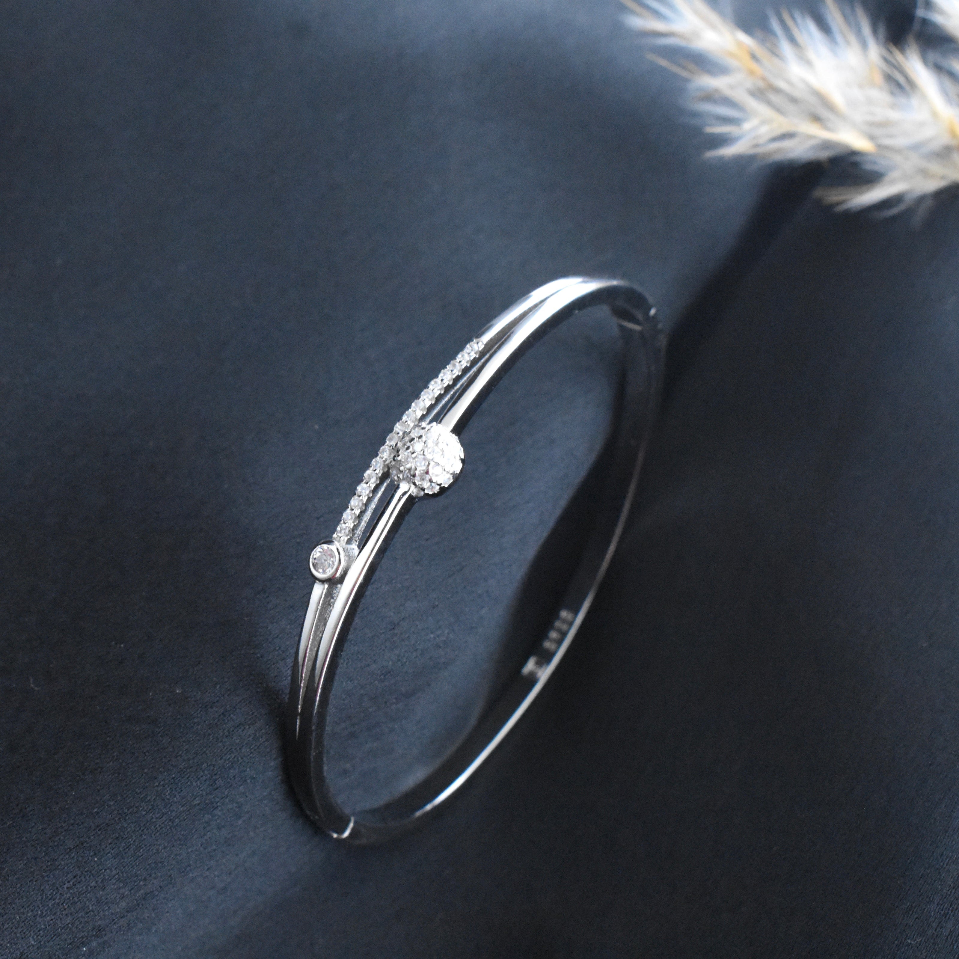 Orb Trail Silver Bracelet