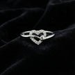 Double Heart Statement Ring