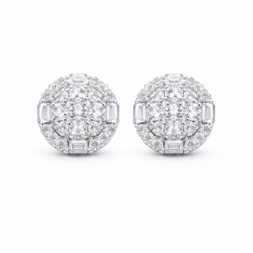Mosaic Cluster Round Studs