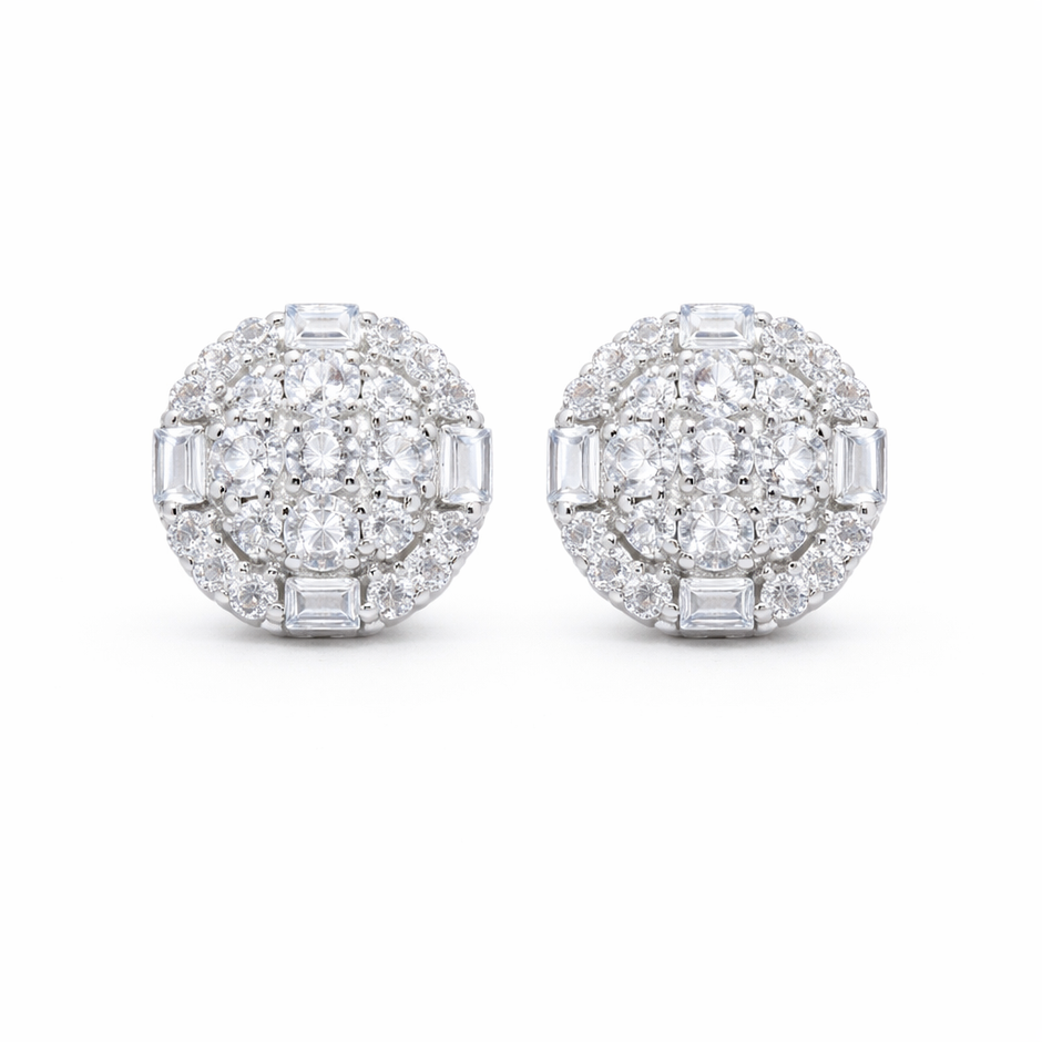 Mosaic Cluster Round Studs