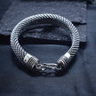 Antique Mesh Silver Bracelet