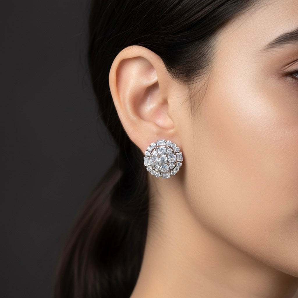 Mosaic Cluster Round Studs