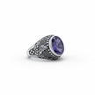 Sultan Amethyst Turkish Signet Ring