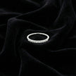 Minimal Pavé Band Ring