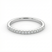 Classic Half-Eternity Zircon Band