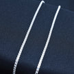 Fine Box Unisex Silver Chain