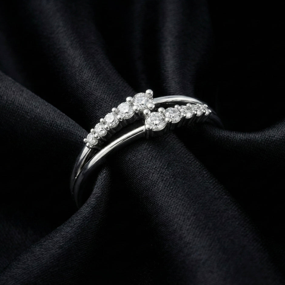 Curved Cluster Statement Ring