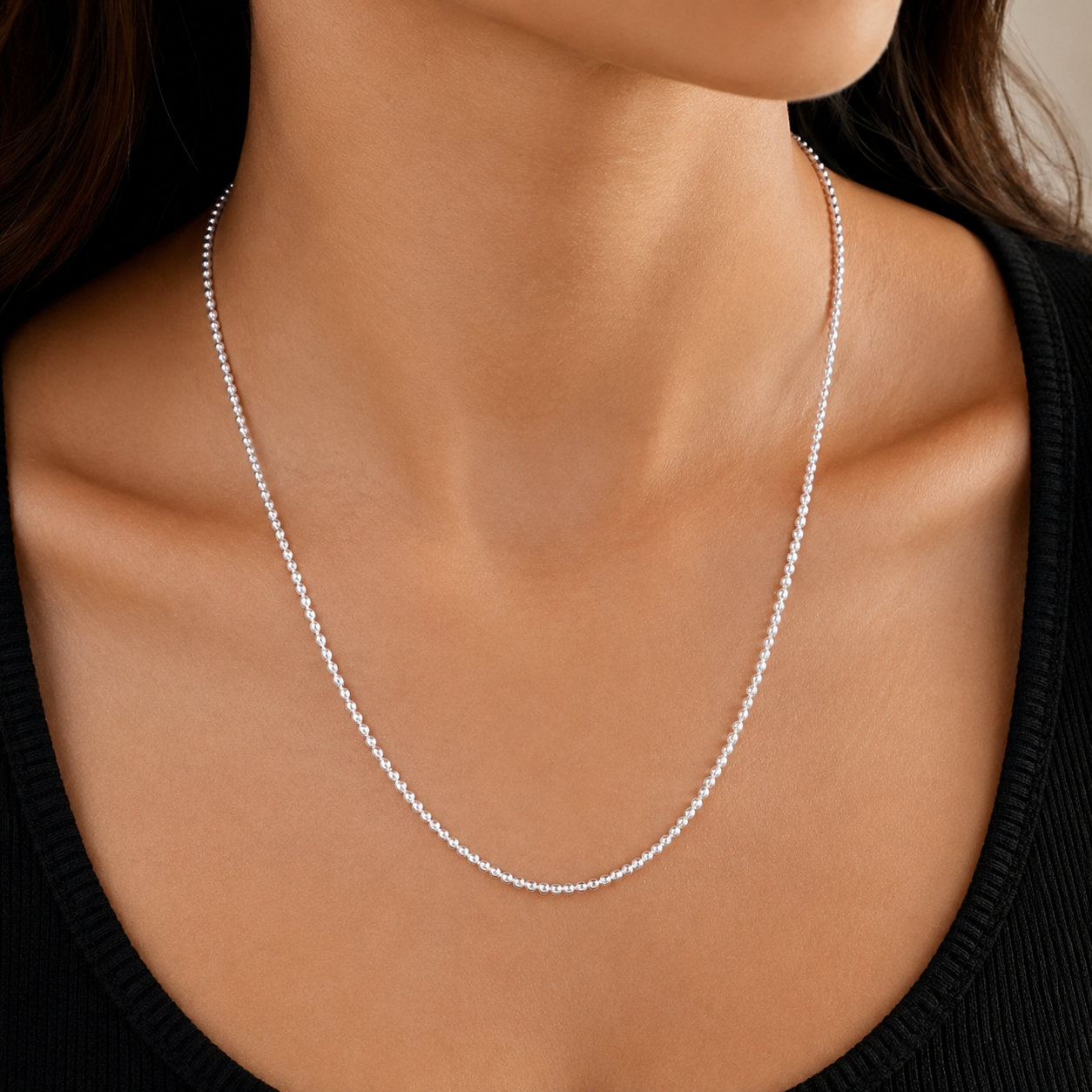 Classic Oval Capsule Bead Chain