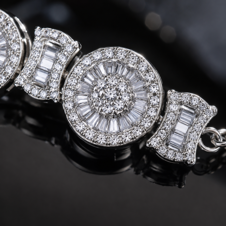 Imperial Cluster Crown Bracelet