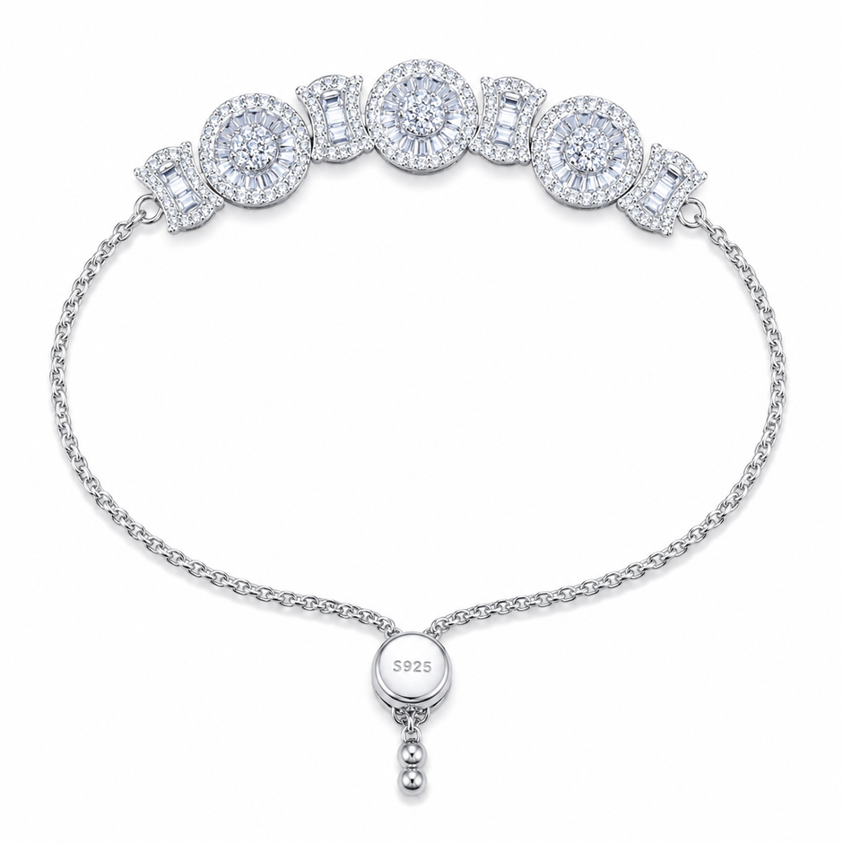 Imperial Cluster Crown Bracelet