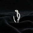 Twisted Infinity Band Ring