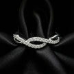 Twisted Infinity Band Ring