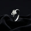 Dainty Heart Cluster Ring