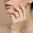 Moon Star Statement Ring