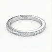 Half Pavé Band Ring