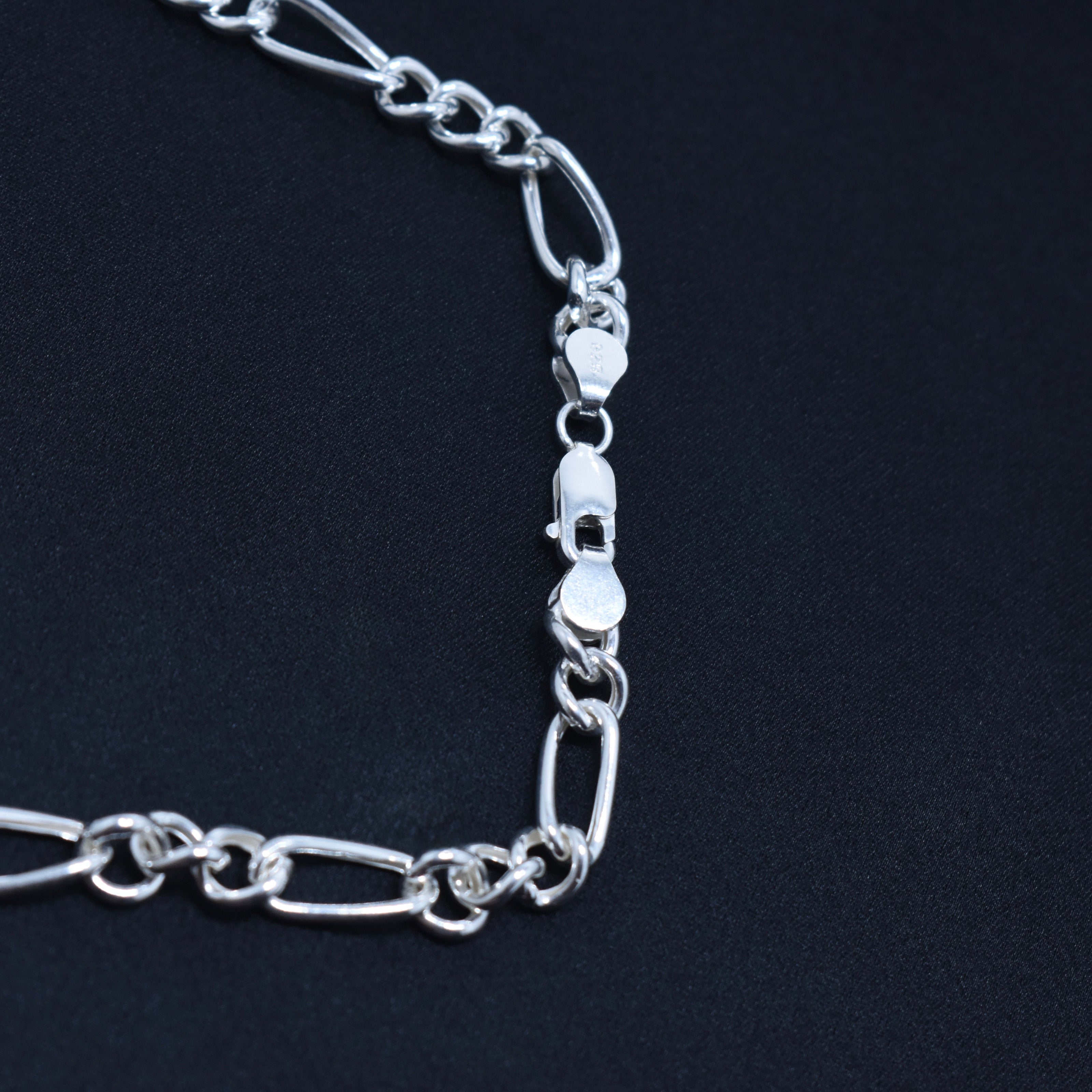 Figaro Link Silver Chain
