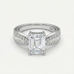 Emerald Cut Engagement Ring