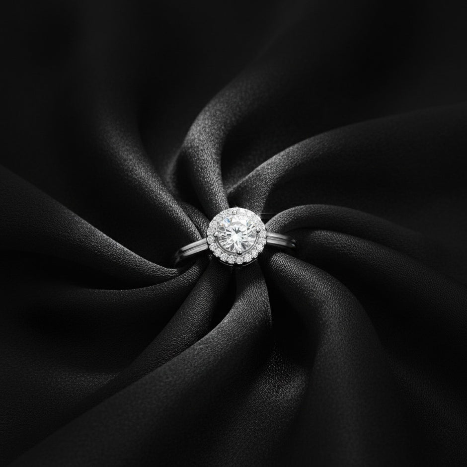 Halo Engagement Ring