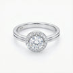 Halo Engagement Ring