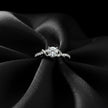 Twisted Band Engagement Ring
