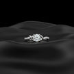 Twisted Band Engagement Ring