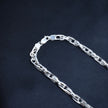 Square Link Silver Chain