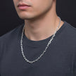 Square Link Silver Chain