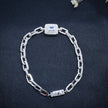 Radiant Link Halo 925 Silver Bracelet