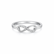 Infinity Pavé Band Ring