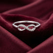 Infinity Pavé Band Ring