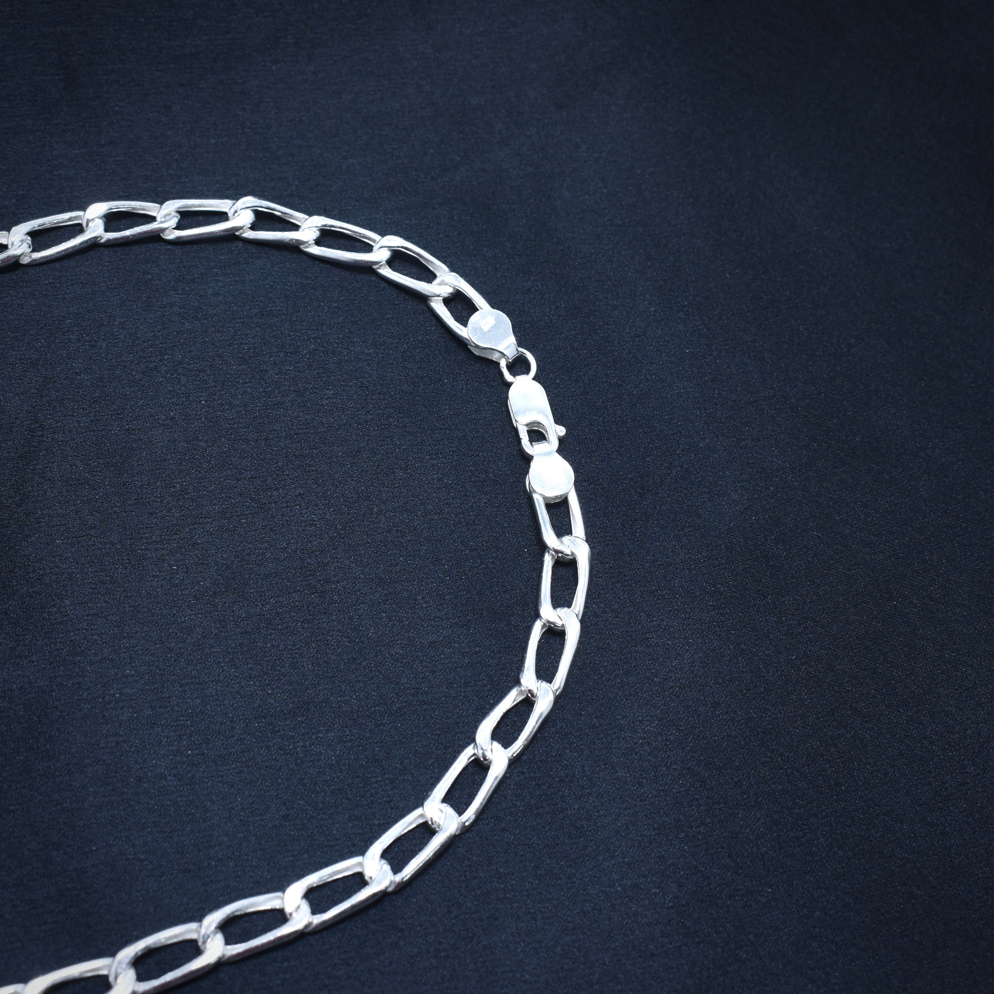 Clip Link Silver Chain