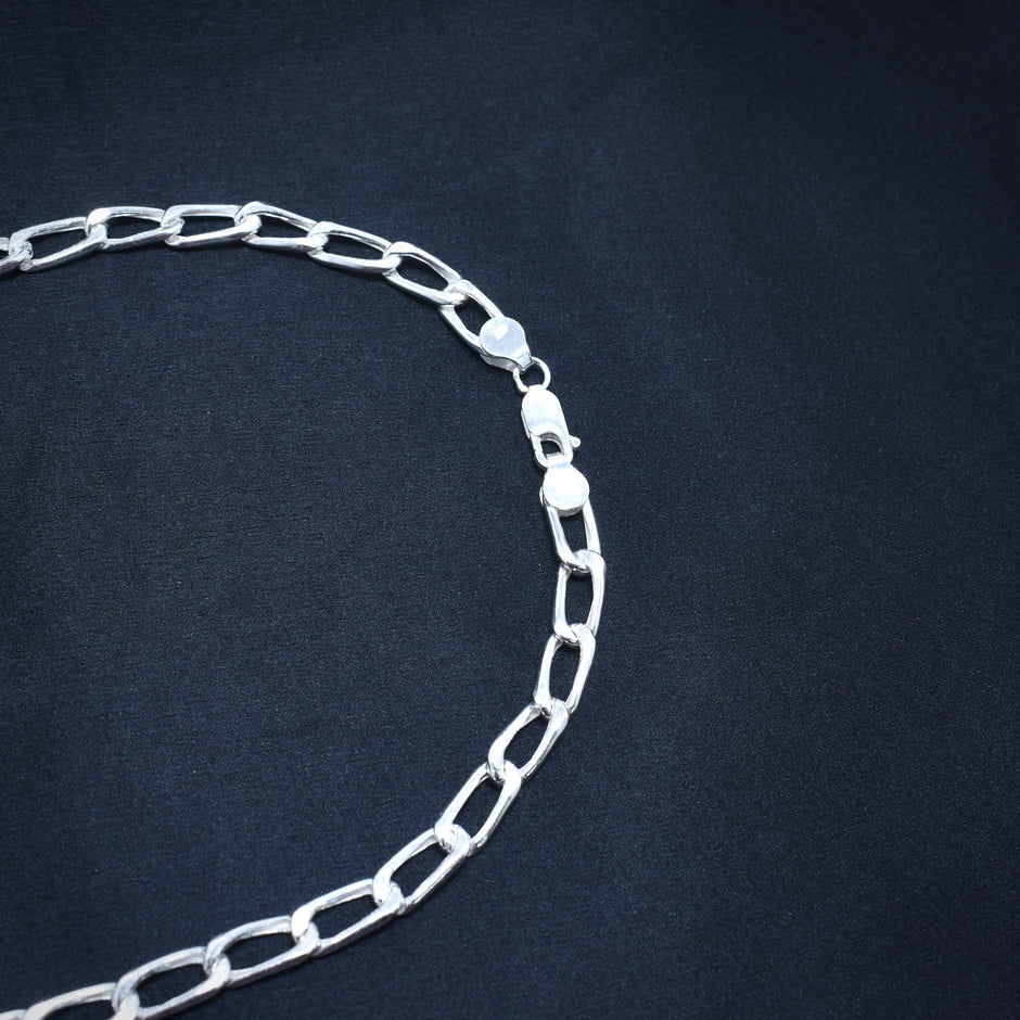 Clip Link Silver Chain