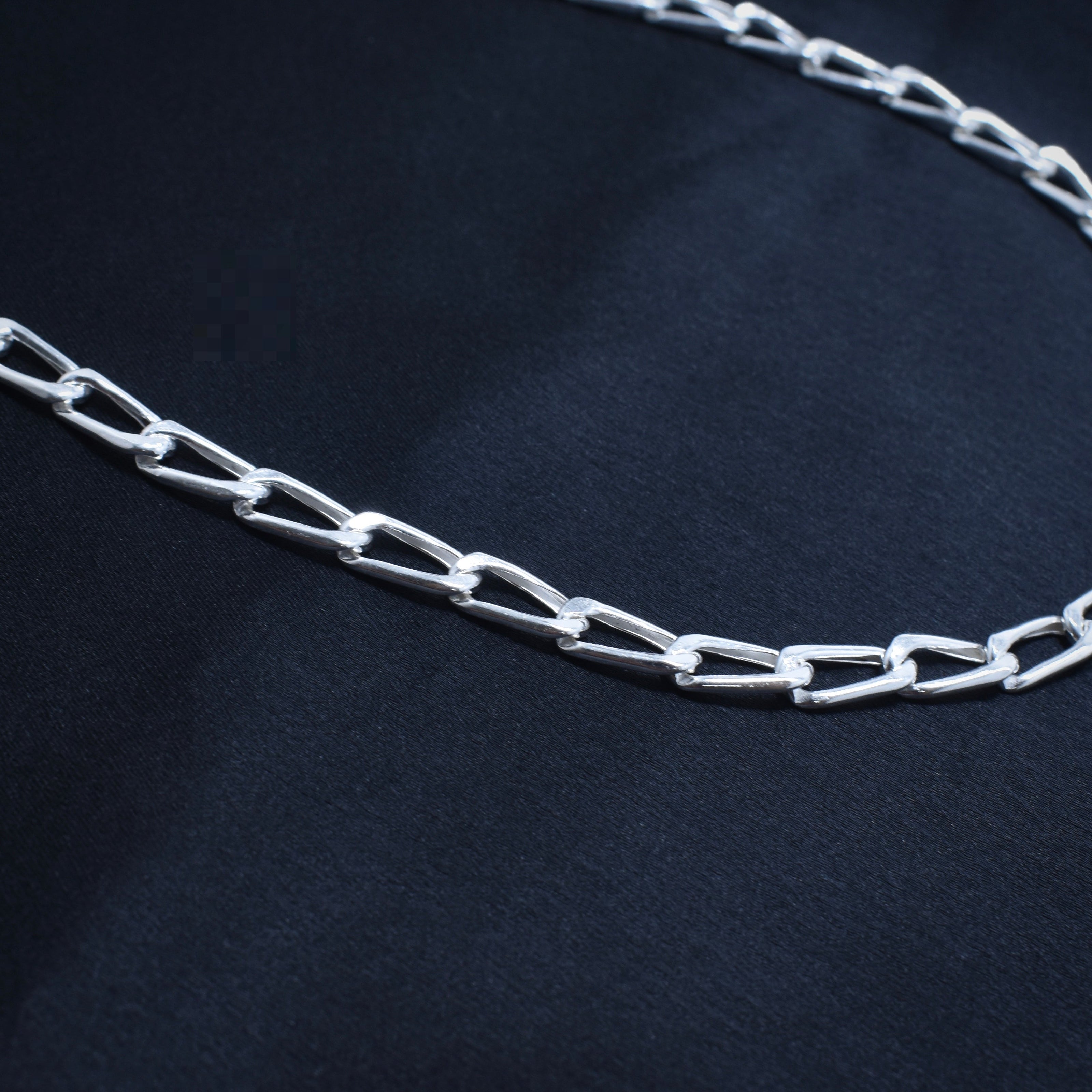 Clip Link Silver Chain