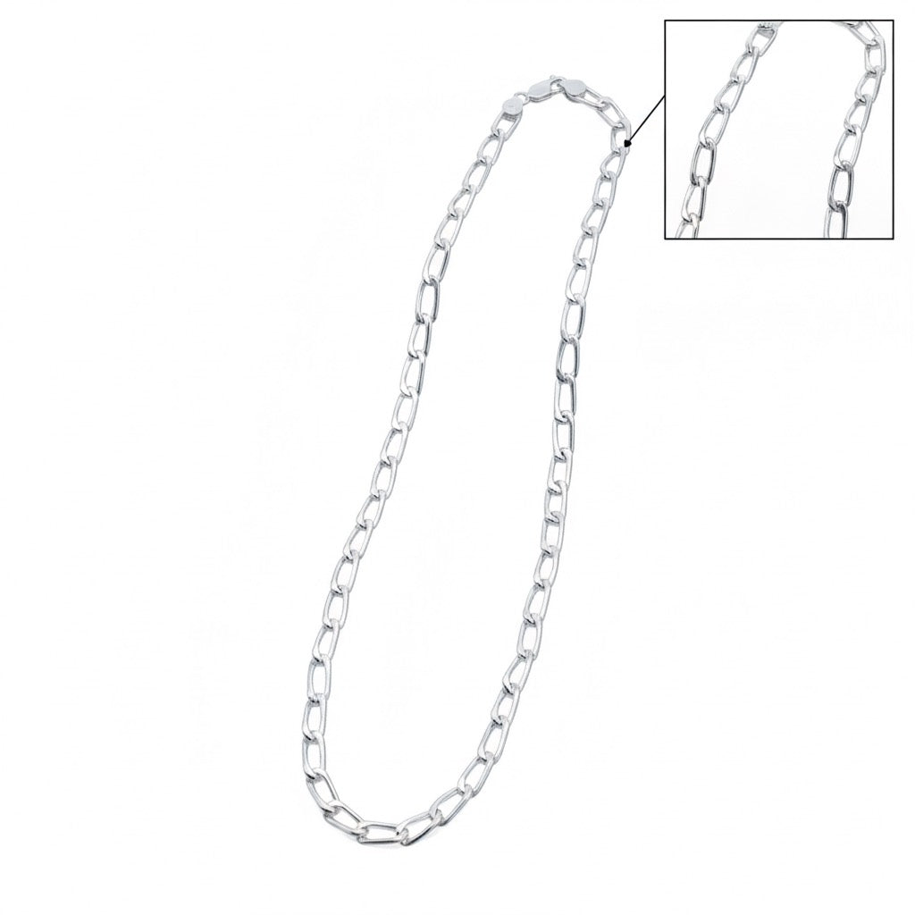 Clip Link Silver Chain