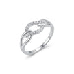 Interlocking Oval Pavé Ring